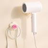 Flower Shape Suction Cup Hook, No-Drill Plastic Cabinet Handles, Rotatable Knob Adjustable Buckle for Kitchen Bathroom