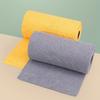 1 Roll(12шт) 25x25 см Одноразовая тряпка для посуды, Рулон микрофибровых полотенец, Очищающее полотенце с отрывным краем, Многоразовое моющееся микрофибровое полотенце
