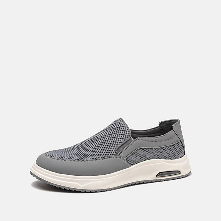 Aokang Men's Summer New Lightweight, Comfortable, Simple, Breathable Sneakers, One Step Men's Low Top Shoes