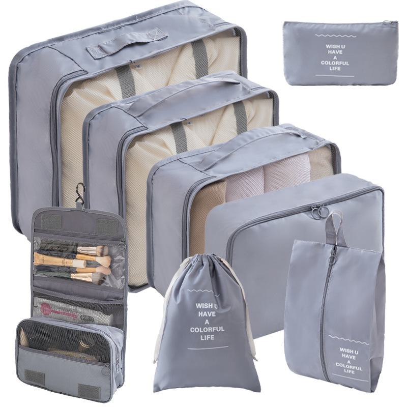 Travel Packing Organizer Bag for Clothes, Shoes, Underwear - Suitcase Storage