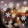 Christmas Snowflake Wall Stickers DIY Living Room Window Glass Cabinet Display Decorated with Home Decoration Mural Decals