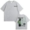 Streetwear Rapper Frank Double Sided Print T Shirt Rap Men's Blond Hip Hop Tshirt Ocean Oversized Women Casual Pure Cotton Tees
