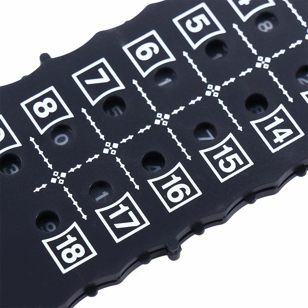 18 Hole Stroke Putt Scoring Keeper Stroke Score Card Score Counter Score Counter Golf Shot Count