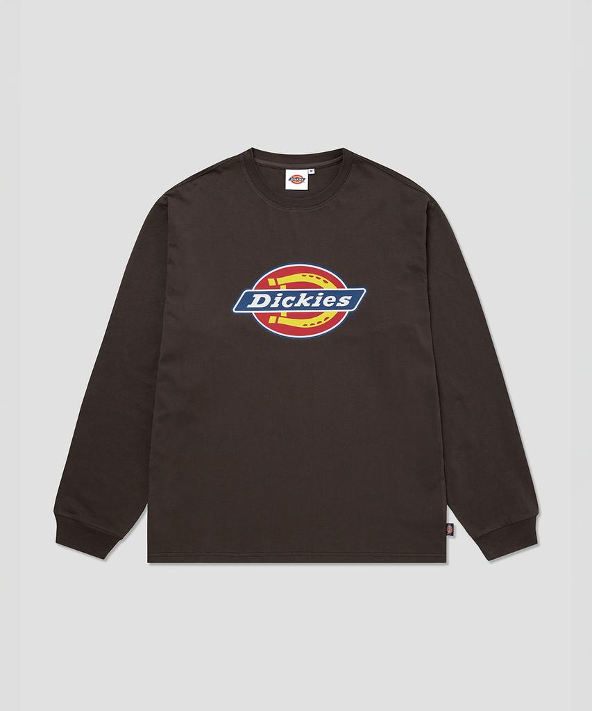 DICKIES Tree Logo Long Sleeve Brown