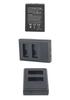 USB-двойное зарядное устройство LPE5 для Canon EOS 450D, 500D, 1000D, 2000D, X2, X3