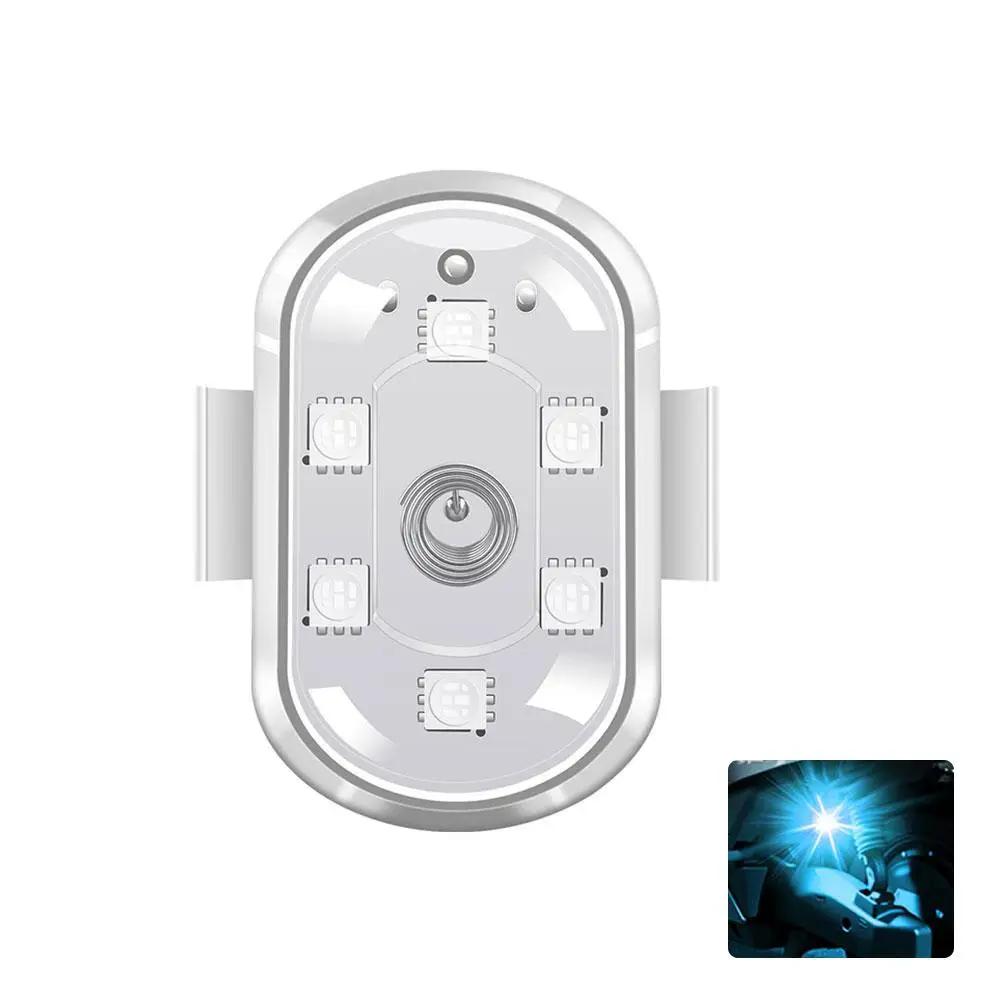 Сенсорный датчик USB светодиодная внутренняя подсветка светодиодная лампа потолочная лампа для чтения в салоне автомобиля освещение крыши Декорации W9V1