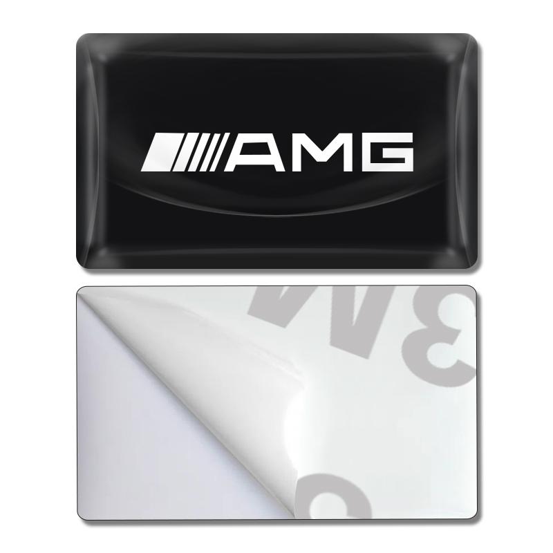 2/5/10 шт. Наклейки с 3D-эмблемой логотипа автомобиля на руль из углеродного волокна для Mercedes Benz AMG GLE GLS GLC CLA GLB ML C500 C200 C300 W204 W206 W205 W212 W203
