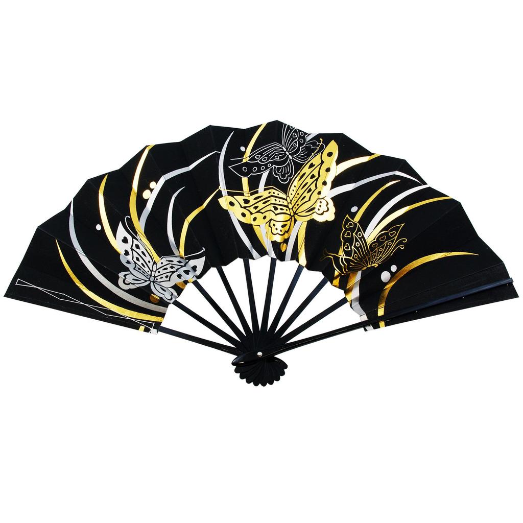 Osaka Choseido Dance Made In Kyoto Original Set with Smell Paper Japanese Overseas Souvenir Fan, Butterfly, 29cm, Japan, Fan, Bag, Box, Dance,