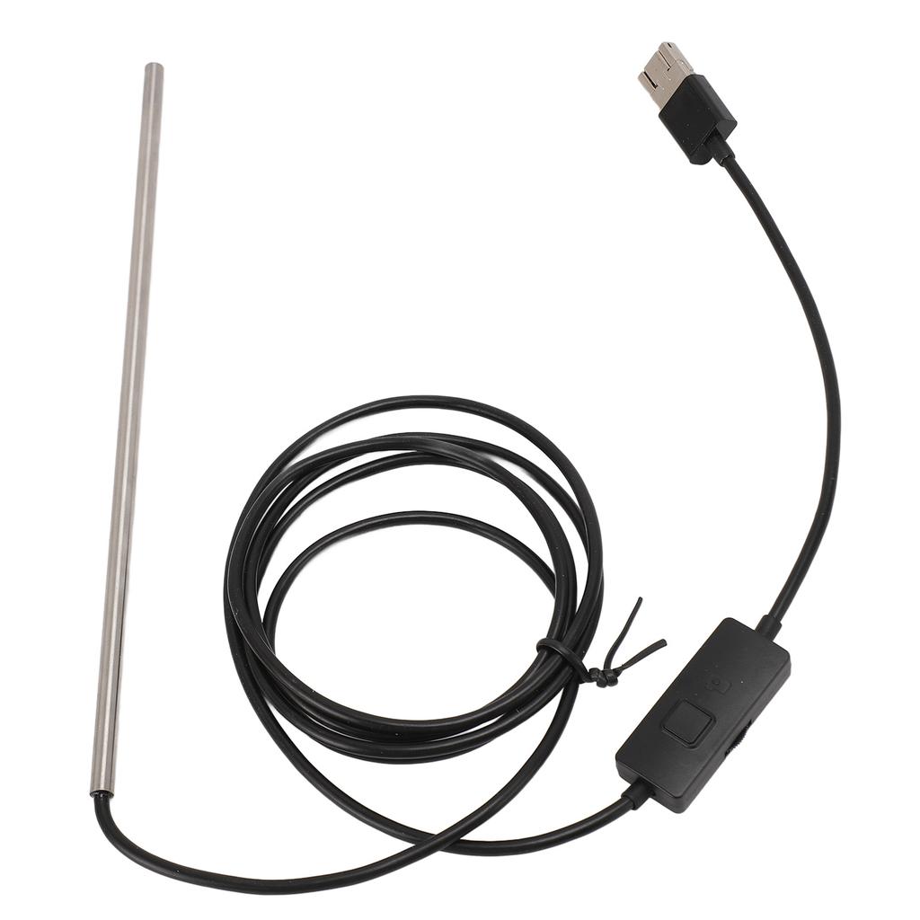 Industrial Borescope IP67 Waterproof 720P 3 in 1 USB Type C USB Endoscope with 6 LEDs for Phone Tablet 4.9ft