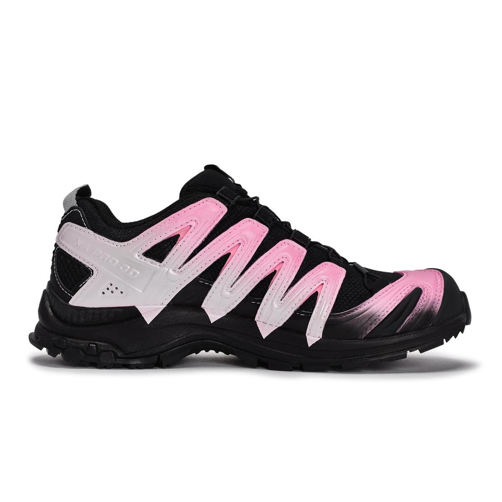 SALOMON XA PRO 3D 811 Производство, Лапка Кошки Милашка Низкие Походные Ботинки Унисекс Черный Розовый Серебристый 491274(Team80-S-BOX)