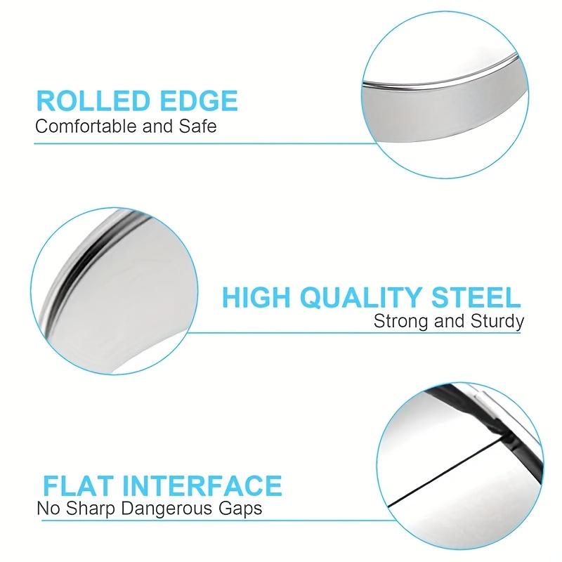 12 шт., Кольца для формочек для тортов, Кольцо для муссовых тортов из нержавеющей стали, Круглые формочки для печенья, Инструменты для выпечки, Кухонные гаджеты, Кухонные принадлежности, Товары для домашней кухни