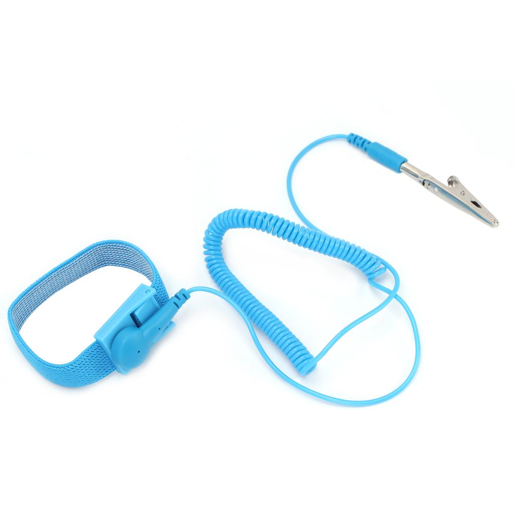 Anti Static ESD Wrist Strap Blue Safe Static Release Antistatic Bracelet with Cord