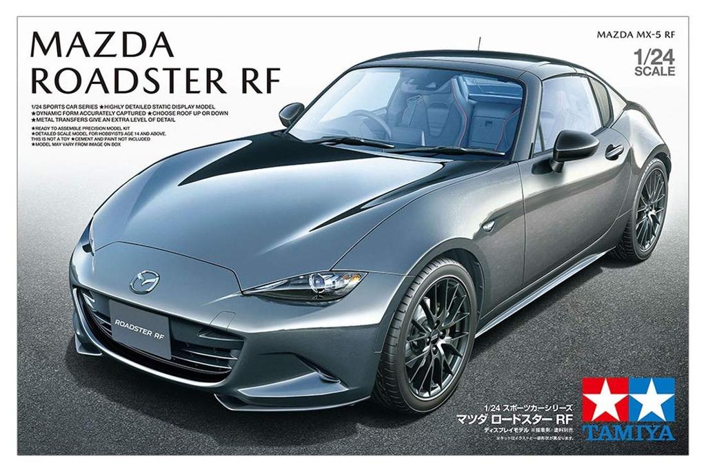 Tamiya Sports Car Series Mazda Roadster RF Plastic Model 24353 1/24 No.353
