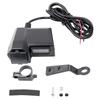 3.4A Dual Port Power Supply Adapter USB Motorcycle Charger with Voltage Display for Motorbike Handlebar Charging Accessories