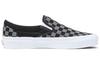 Кеды-слипоны Classic Vans 'Checker Check - Черный Белый' VN0A7Q58BLK