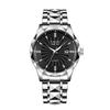 LIGE Business Man Watch Stainless Steel Waterproof Sports Calendar Quartz Watch Luminous Men's Watches Fashion Male Clock Reloj