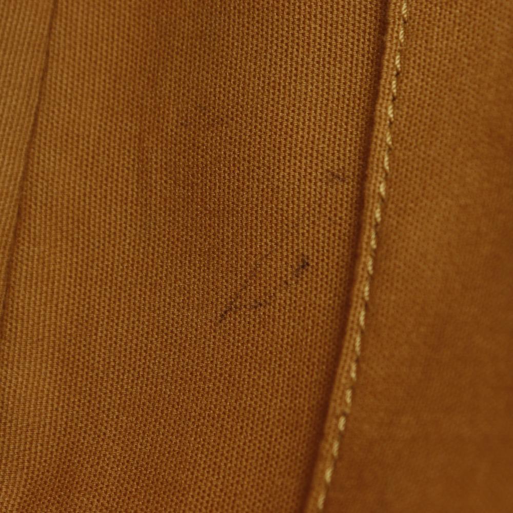 Celine Mini Boston Bag Tote Bag Triomphe Off White Leather Women Used