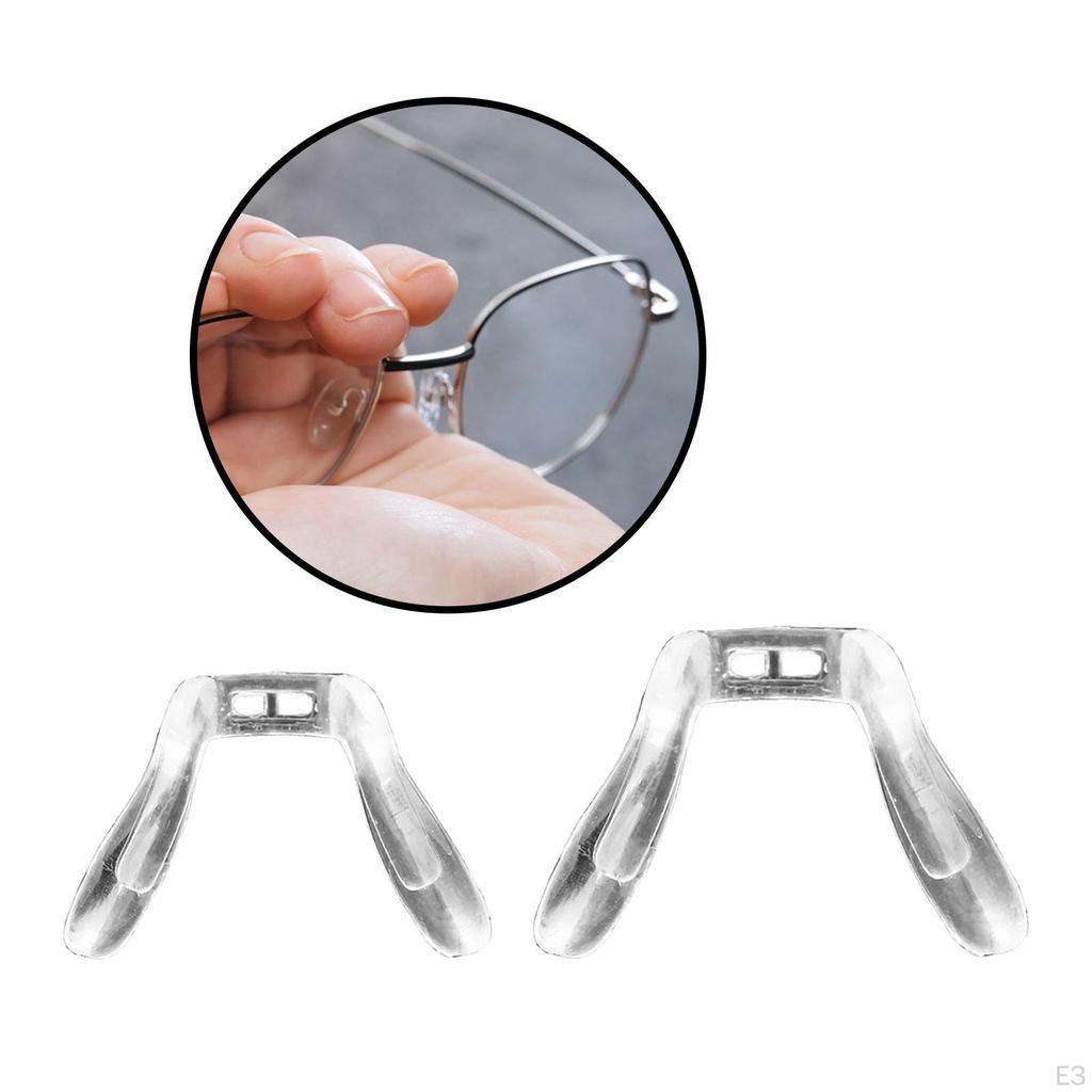 Седловидная перемычка для очков, подушечка для носа, силиконовая U-образная форма для очков, очков