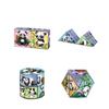 Panda Pattern 3D Magic Cube - Geometric Building Blocks for Creative Play & Learning