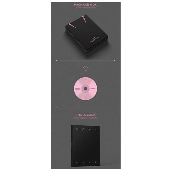Blackpink - Born Pink 2-й студийный альбом c подарком от YG Select BOX ver.