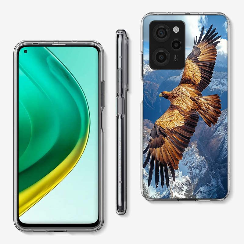 Soaring Eagle Hunting Cover Phone Case For Xiaomi Poco M8 M7 M6 M4 M3 X7 X6 X4 Pro F7 Ultra M5S Mi 14 14T 15 15T 12T 10T Pro 12S