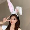 Cute Girls Plush Long Rabbit Ear Hair Bands Headband Cosplay Hair Accessories