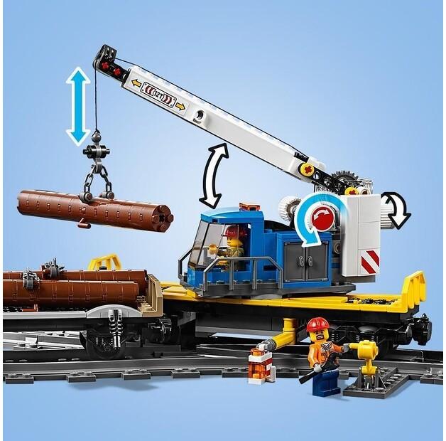 LEGO City 60198 Грузовой поезд