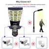 2-in-1 Solar Street Light, Camera, Courtyard Light, Multi-purpose Monitoring Light Energy Charging