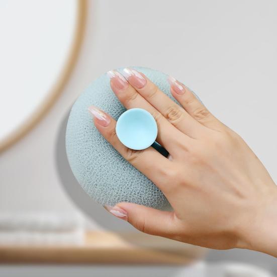 4 шт. шарики для ванны отшелушивающие щетки для душа супер мягкие массажные шарики для ванны с присоской для тела