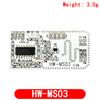 Датчик движения с радаром HW-MS03 2,4 ГГц - 5,8 ГГц Выключатель индукции человеческого тела RCWL-0516 Микроволновый радарный сенсорный модуль для Arduino DIY