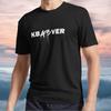 Новая футболка KB43VER Белый текст Активный логотип Футболка Смешная Размеры от S до 5XL