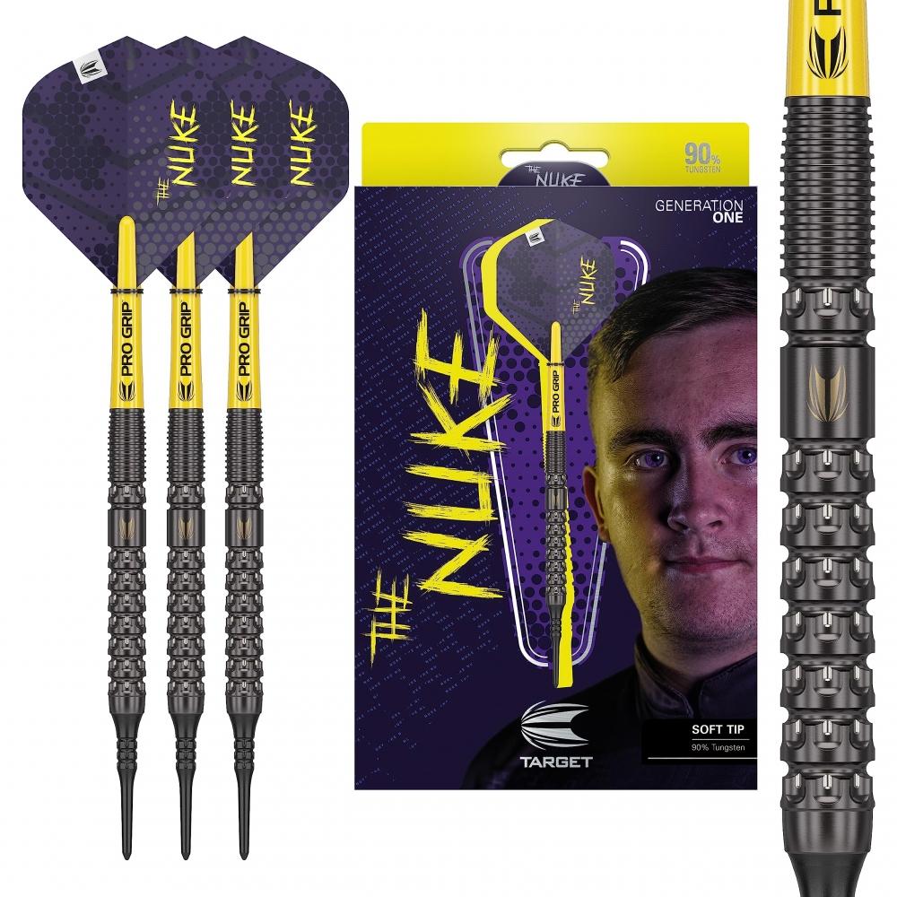 Target Luke Littler Gen1 90% Soft Tip Darts 19g