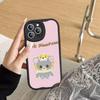 Аниме-маскот GMMTV Чехол для телефона Для IPhone 16 15 14 13 12 11 Pro Max Plus Кожаная крышка