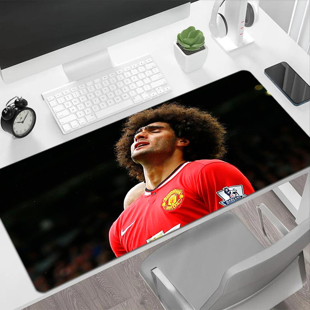 Man Player Action Gaming Mouse Pad Office Mouse Mats HD Print Desk Pad Non-Slip Rubber Base Gaming Accessories Ideal Gift for Gamers