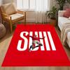 Soccer Player Celebration Area Rug Design for Kitchen Outdoor Bedrooms Decorate room Antislip Carpet Decorate Offices Spiritual Gift