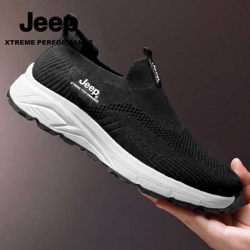 JEEP Men's Breathable Slip-On Outdoor Sport Shoes