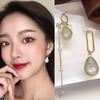 One Unbalanced Recommended Drop Gold Kkuankku Earrings Earring Real