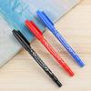 Искусство рисования быстросохнущие фирменные масляные водостойкие ручки с двойной головкой перманентный маркер ручка с двойным наконечником