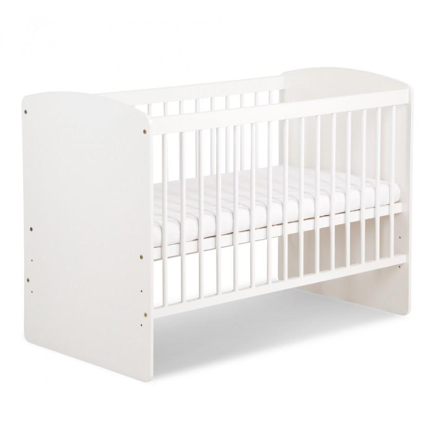 KLUPŚ Bed KAROLINA II white 120x60