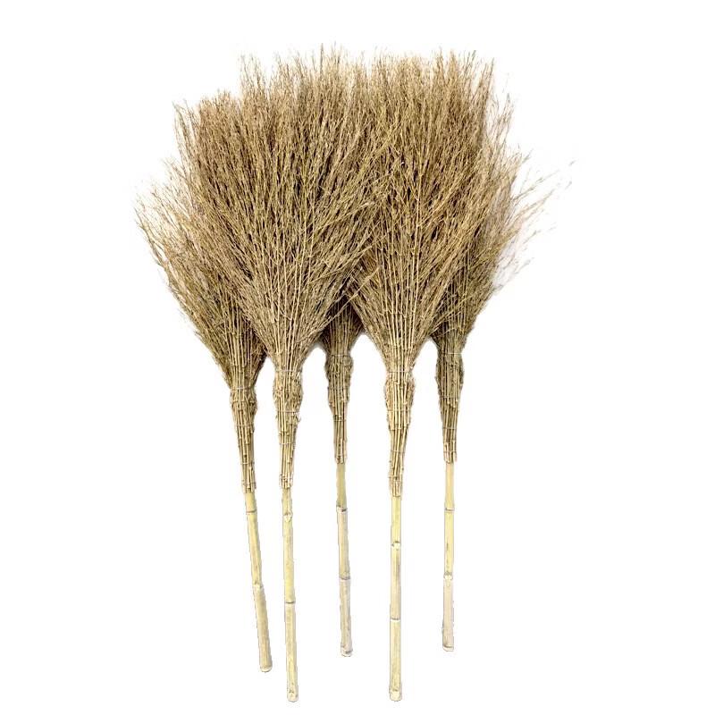Shihu Outdoor Bamboo Broom for Garden and Construction Site