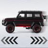1:24-масштабная модель автомобиля из сплава Big G, с имитацией звука и света, откатным амортизатором, игрушечный автомобиль, украшение для коллекции мальчиков