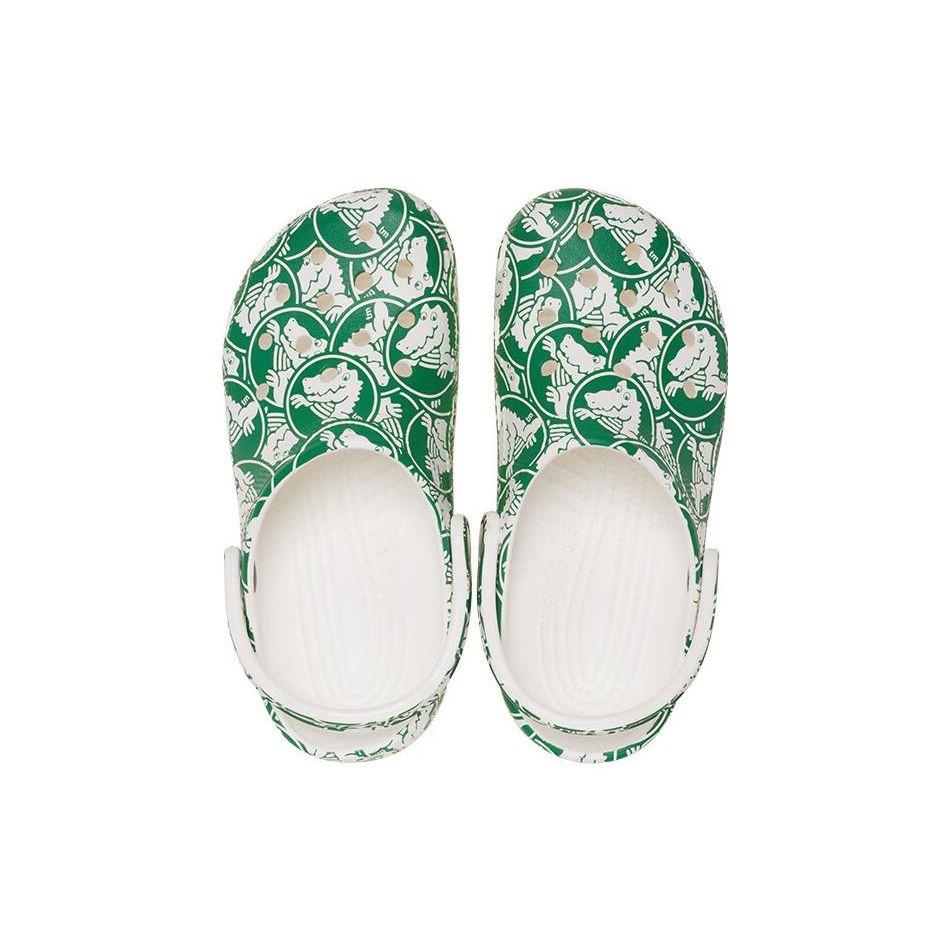 Crocs Классические кроксы унисекс зеленые из ЭВА, противоскользящие, износостойкие, дышащие, для улицы 210003-3WH