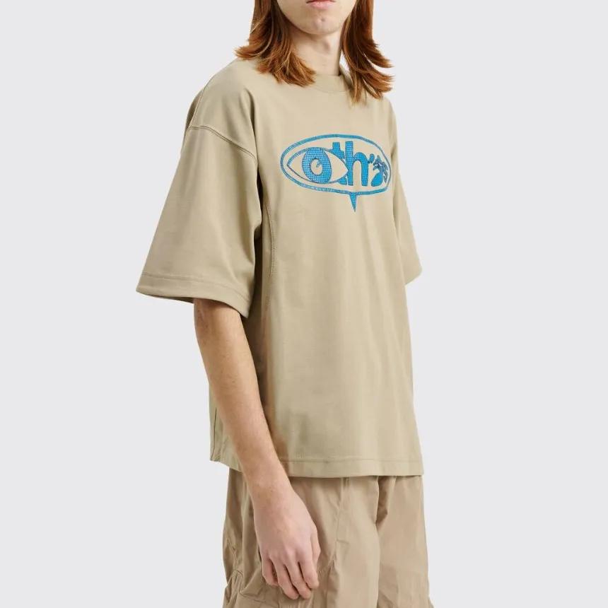 Nike X Off-White Grafiti T-Shirt (Asia Sizing) Khaki Men Tops Tan DN1758-247