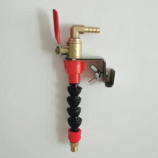 Сопло для удаления пыли Распыление охлаждающей жидкости Улучшает резку Продлевает срок службы секций Коррозионностойкий Фреза широкого применения Спринклер Принадлежности для режущего станка