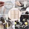 50Pcs Wooden Candle Wick Holders Candles Bars Holders For Candle Making