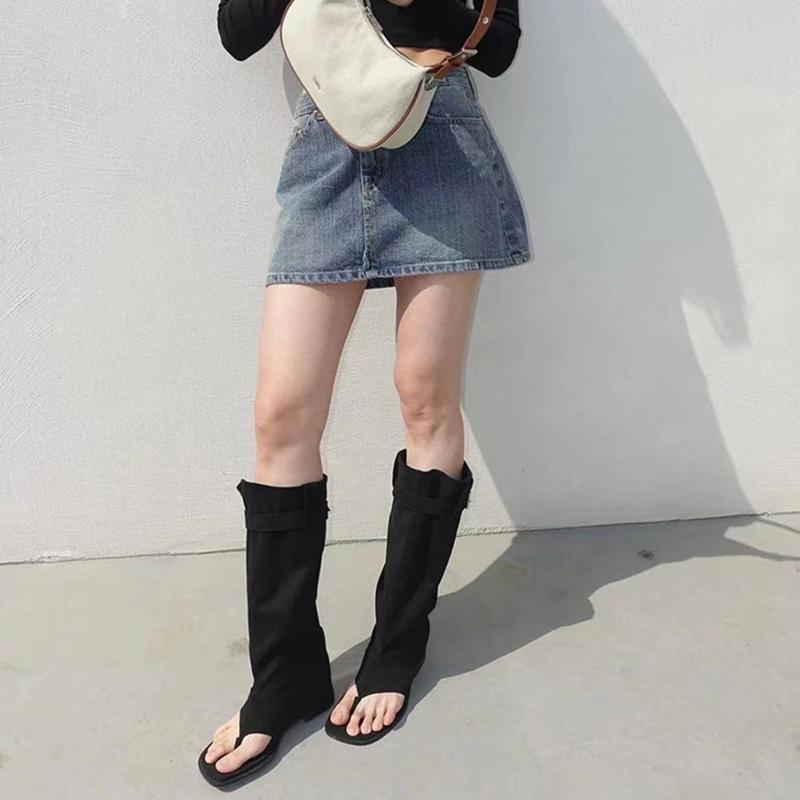 Spring Summer Luxury Designer Fashion Clip Toe Flat Gladiator Sandals Outdoor Casual Shoes for Women