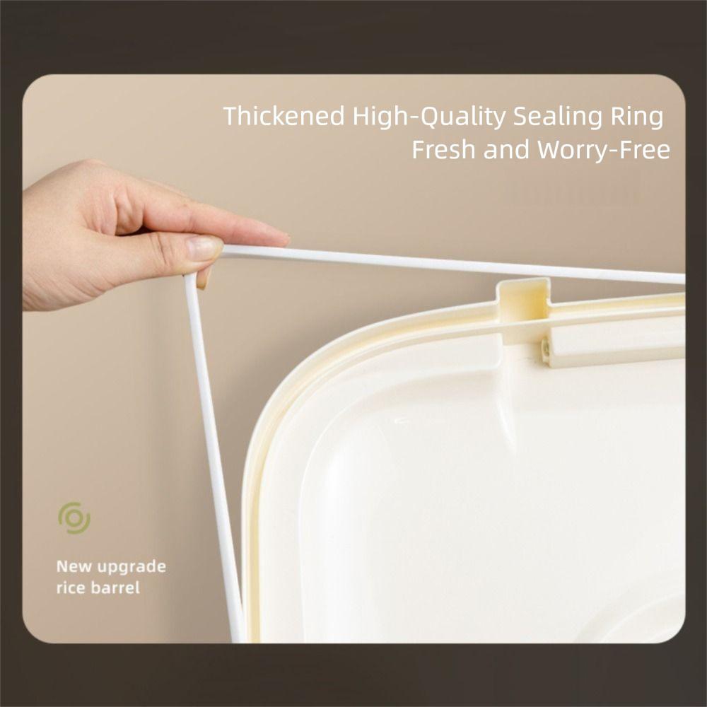 Moisture-proof Rice Bucket Leakproof Cereal Container Creative Food Container