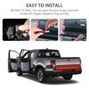 48" Triple Row LED Pickup Truck Tailgate Light Bar Turn Signal Brake Run Reverse