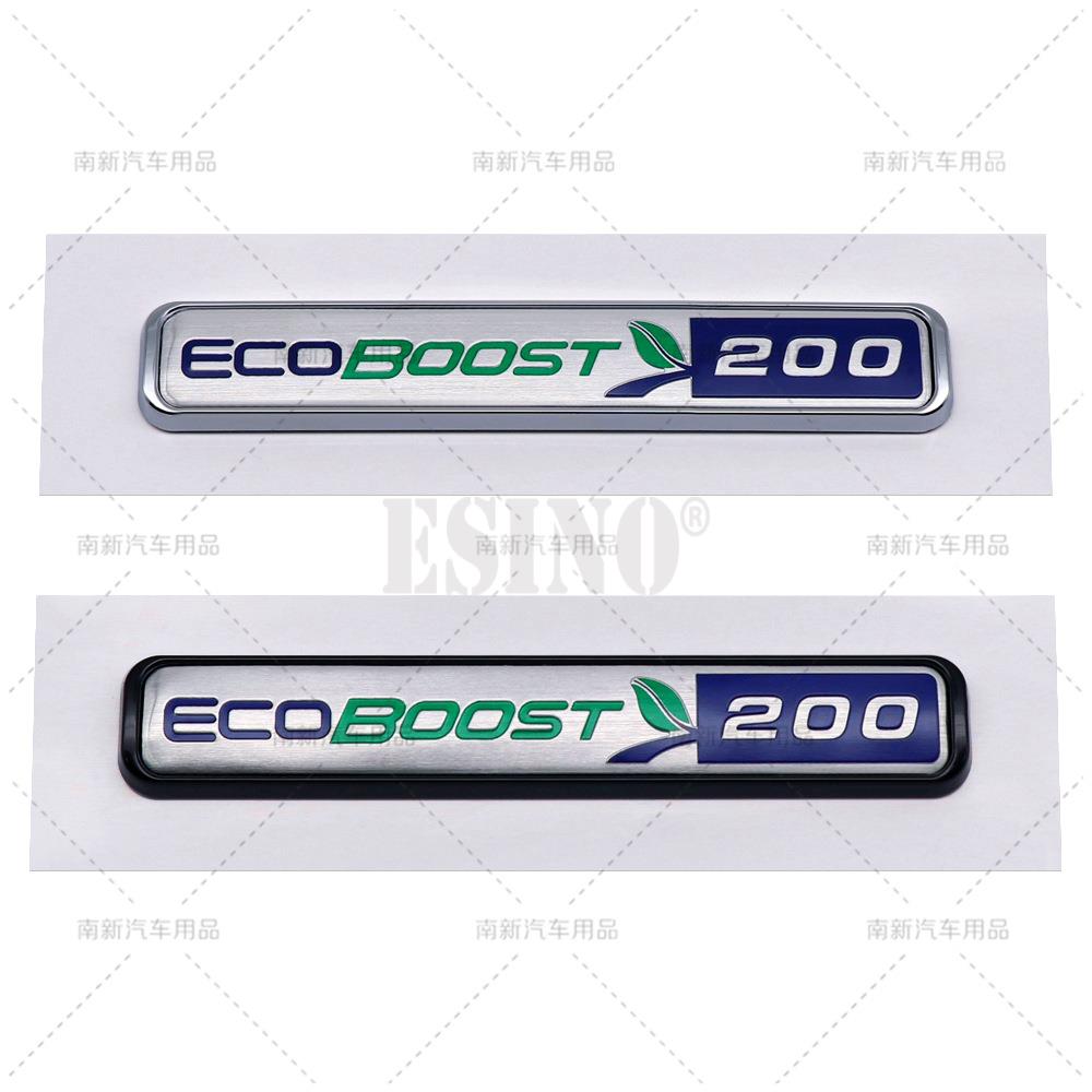 3D ABS Ecoboost 180 200 245 4WD Задний Багажник Крыло Клейкая Наклейка Задняя Дверь Смещение Декоративный Эмблема для Ford