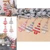Decorative Wooden Christmas Pendants For Tree And Home Party Enjoyment